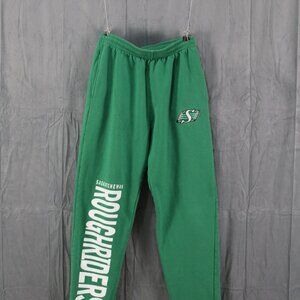 Sakatchwan Roughriders Sweatpants (VTG) - Leg Script Graphic - Men's Medium